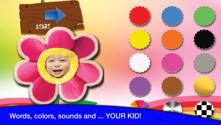 My Colors & I - Toddler Peekaboo Flashcards