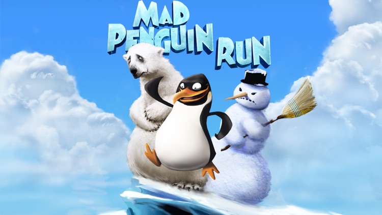 Mad Penguin Run - Free Fun Animal Jumping Game