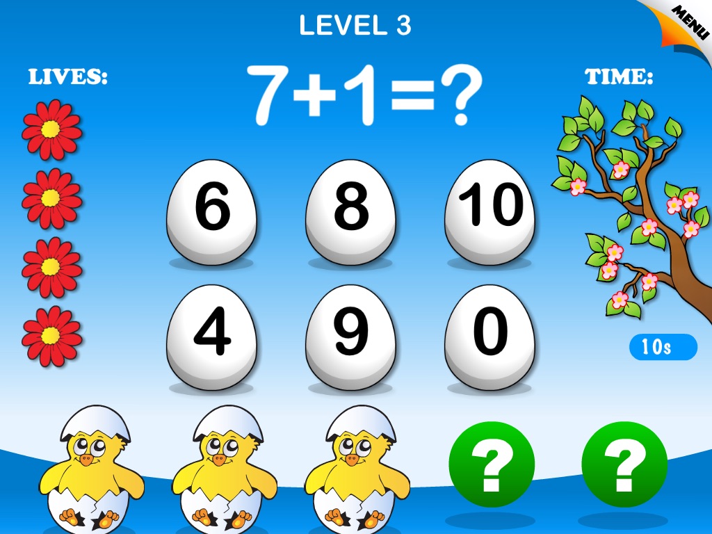 Abby Monkey: Spring Math - Math Games Free screenshot 2