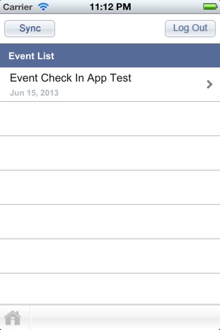 Event CheckIn screenshot 2