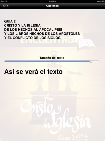 Guia Encuentro 2 - Año Bíblico 2012 JA UMN - Versión para iPad screenshot 2