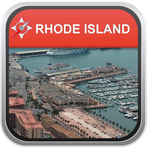 Offline Map Rhode Island, USA: City Navigator Maps