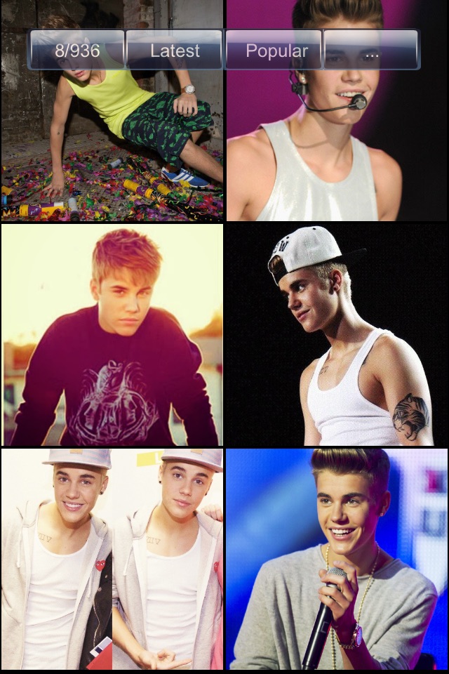 Wallpapers: Justin Bieber Edition screenshot 4