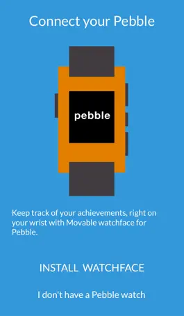 Game screenshot Activity Tracker - Movable for Pebble Wrist Watch, Count Steps, Distance, Calories, & Walking apk