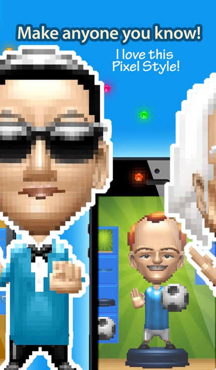 Pixelheads - Pixel Portrait Bobble Head Avatar Maker by Bobbleshop