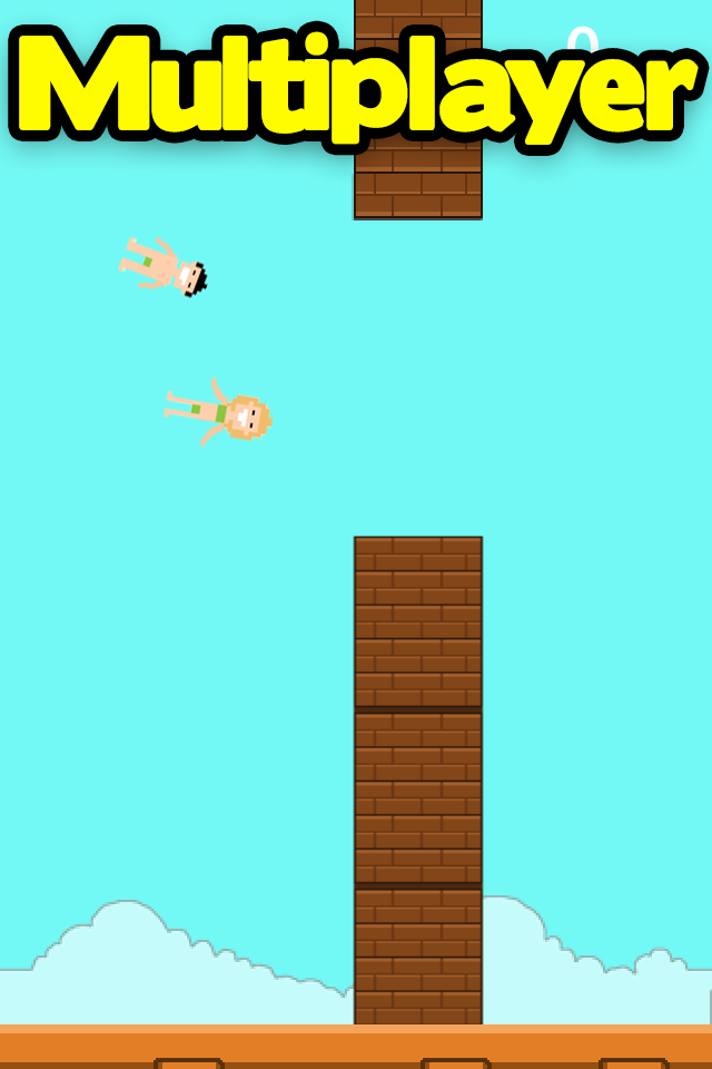 Flappy Feuille Multijoueur vol Game - Le Top Fun Jeux en ligne oiseaux pour les enfants et adolescents garçons et filles Girly gratuits
