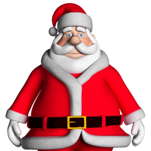 A Talking Santa 3D for iPhone - The Merry Christmas Game iOS App