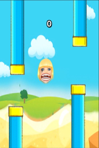 Flappy Witch Gaga Flyer -   Folt Bird Republique Saga screenshot 2