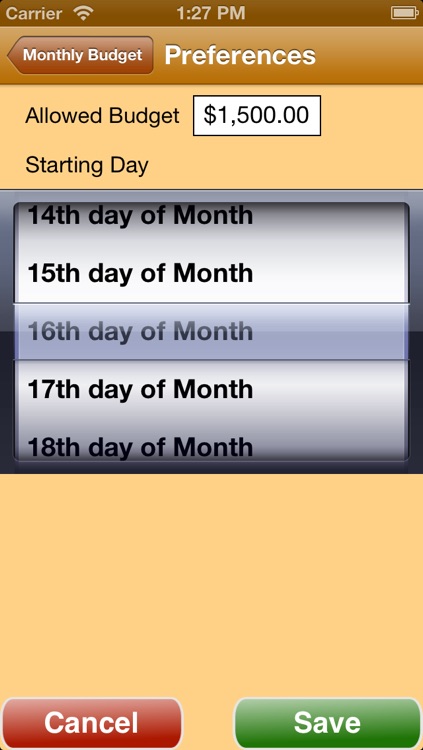 Simple Budget: Month screenshot-4