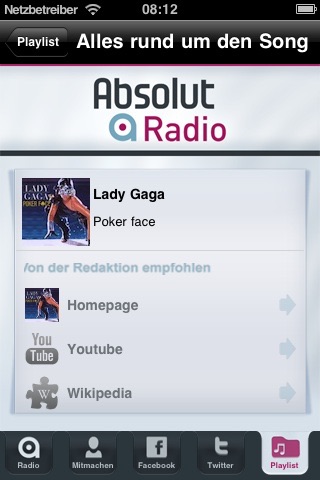 Absolut Radio screenshot 2