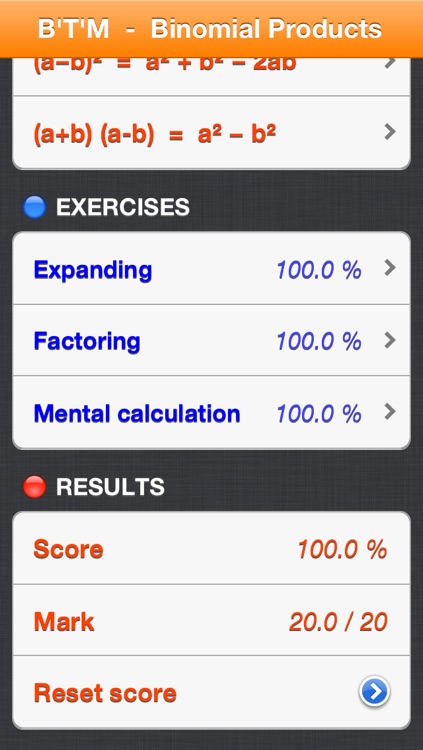 Special Binomial Products screenshot-4