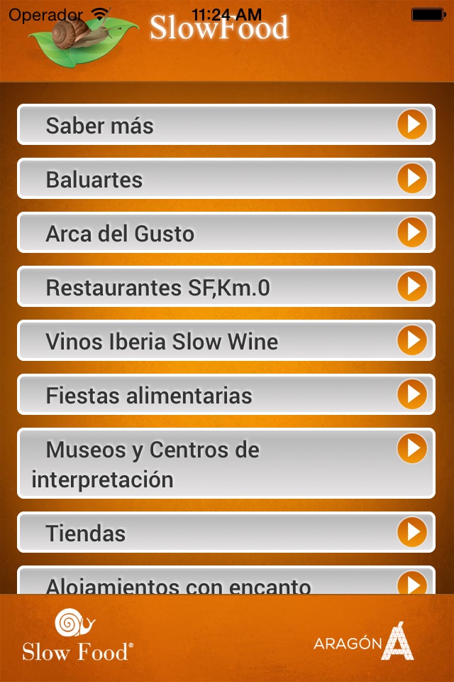 Slow Food. Tour Aragón screenshot 2