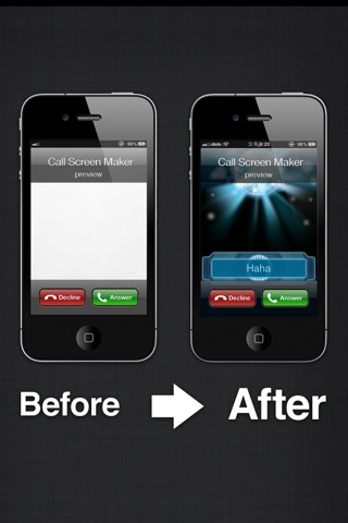 Lock Screen + Call Screen Maker Pro * Awesome unlimited combinations of creative wallpapers and contact photos screenshot 2