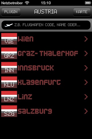 Austria Airport - iPlane2 Flight Information screenshot 3