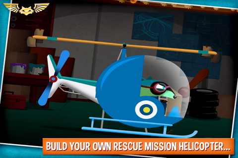 Wombi Helicopter - build your own helicopter and fly it screenshot 2