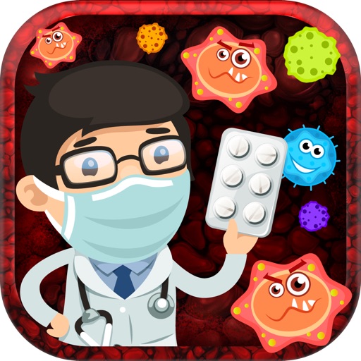 Tiny Doctor Medicine Cure Game - A Patient's Deadly Virus Healer