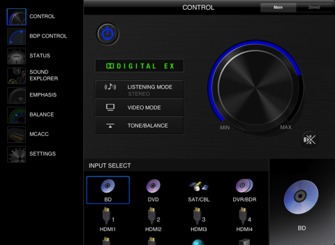Screenshot #4 pour iControlAV2012