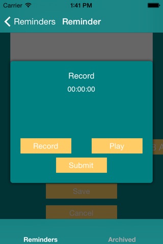 Reminders With Recording screenshot 4