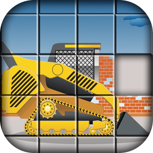 Super Construction Machine Puzzle Challenge FREE Icon