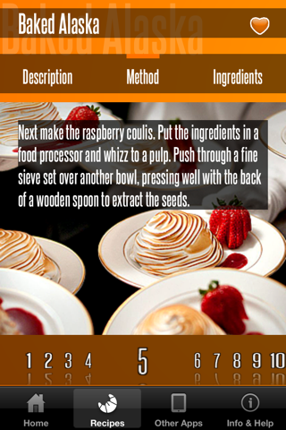 Just Desserts - James Martin's Food - 40 free desert recipes screenshot 3