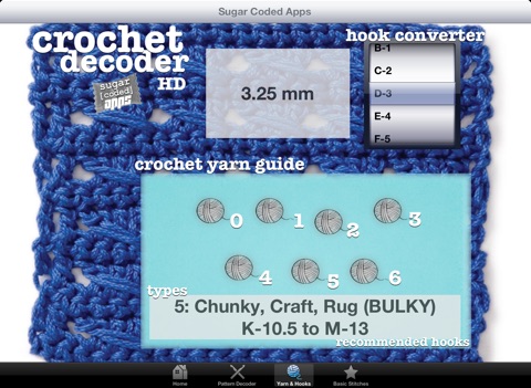Crochet Decoder HD screenshot 2