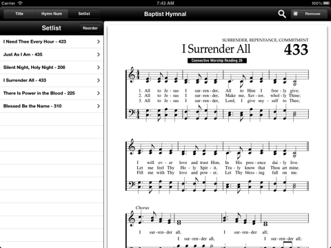 Screenshot #6 pour Baptist Hymnal Free