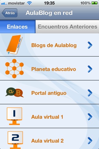 Aulablog screenshot 2