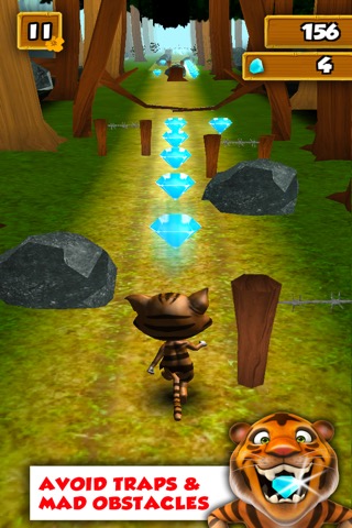 Aztec Cat Burglar 3D: Mega Jungle Run Uber Fun Tiger Adventure - By Dead Cool Gamesのおすすめ画像2