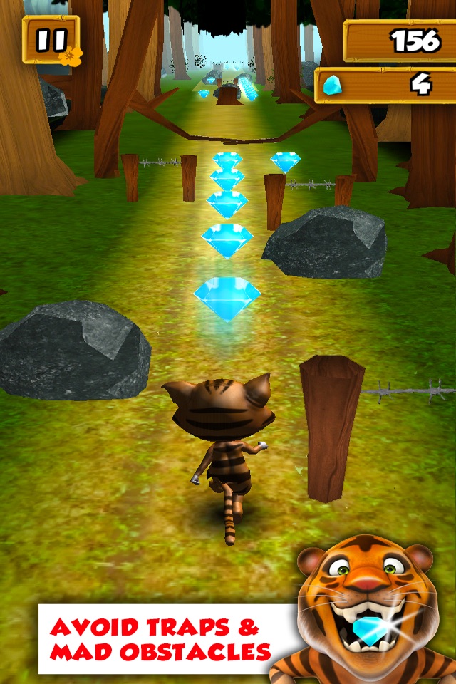 Aztec Cat Burglar 3D: Mega Jungle Run Uber Fun Tiger Adventure - By Dead Cool Games screenshot 2