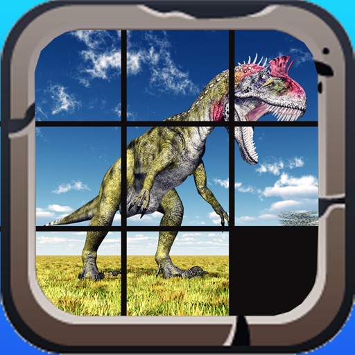 Dinosaur Photo Puzzle Game icon