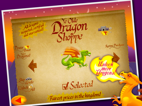 Age of Dragon Legends - FREE Flying Game for iPad screenshot 4