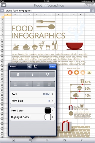 Spreadsheet On The Go - for Microsoft Office Excel edition screenshot 3