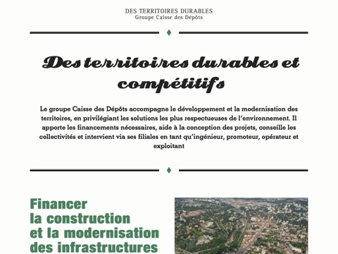 Groupe Caisse des Dépôts - Rapport Annuel 2012 screenshot 4