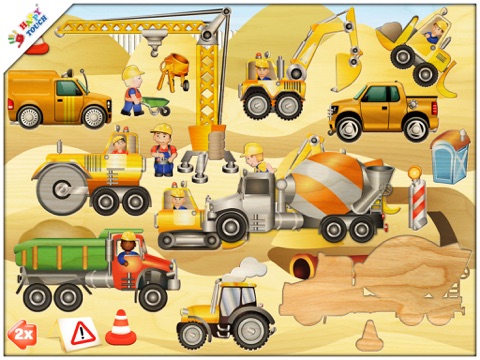 Car Puzzle Game for Kids (by Happy Touch) screenshot 2