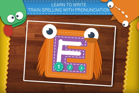 Monster Alphabet : English - Educational Game by ABC BABY screenshot 3