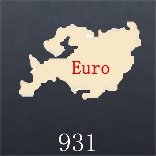 Map of Europe icon