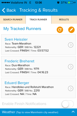 SAP Arena Marathon 2014 screenshot 3