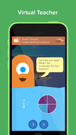 Game screenshot Zap Zap Fractions : Virtual Fraction Tutor apk