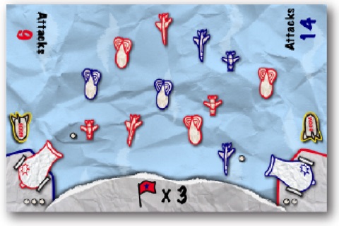 Paper War For 2 player screenshot 3