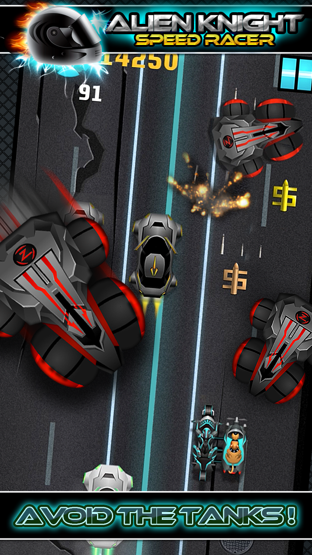 How to cancel & delete Alien Vs Knight Speed Racer Pro - A Bike Race Through Clash City from iphone & ipad 3
