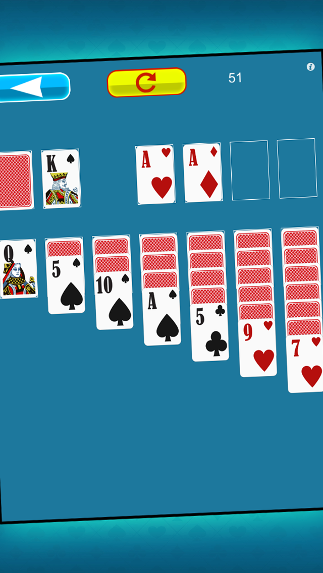Screenshot #2 pour Patience Solitaire - jeux de carte gratuit