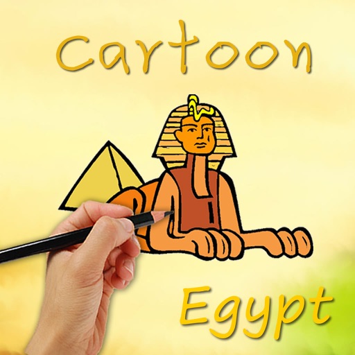 Egypt Cartoons Drawing icon