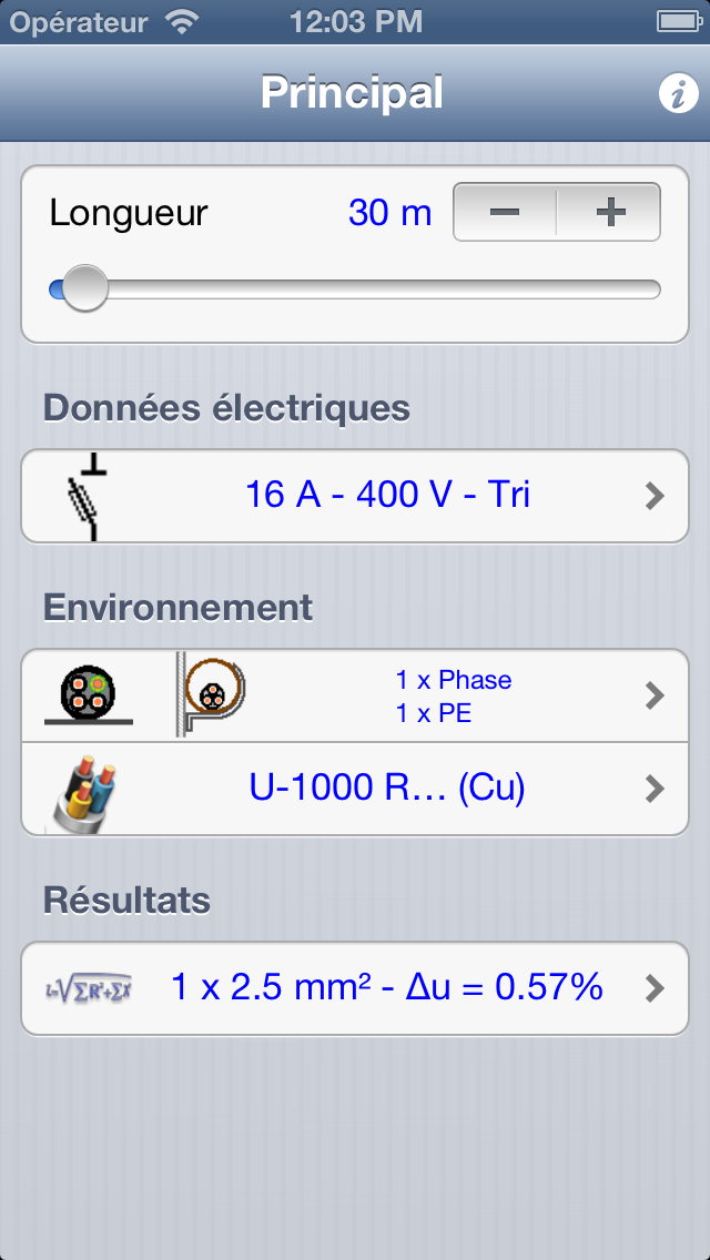 Screenshot #1 pour iCableBT Free