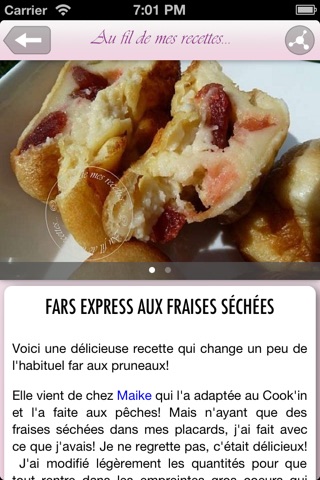 Au fil de mes recettes - cuisine & desserts rapides et simples ! screenshot 3