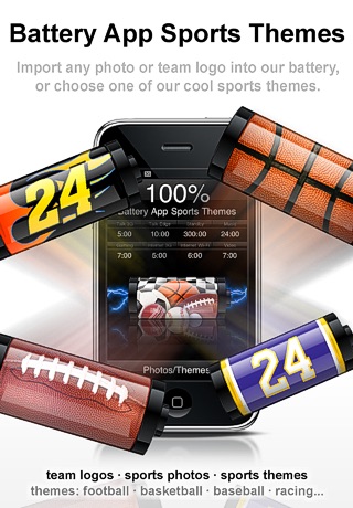 Battery App Sports Themes ( with Photo & Team Logo Import )