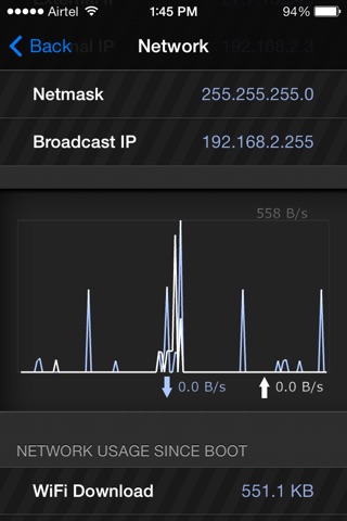 Tuning Utilities - Advanced system activity monitor, network analyzer, battery charge, memory manager screenshot 2