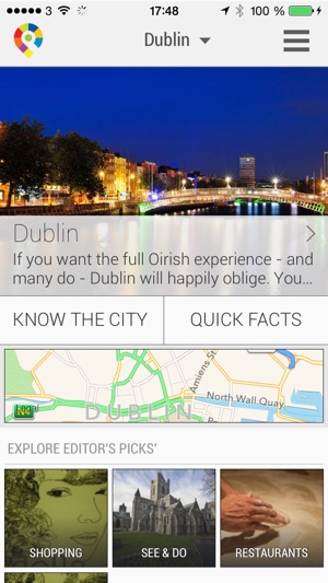 Dublin City Travel Guide - GuidePal(圖1)-速報App