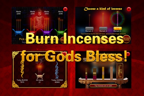 Fortune Slots 2013 - Take a lottery, burn incenses, and be told your fortunes! screenshot 4