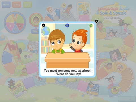 Language Lab: Spin & Speak – Social Skills screenshot 4