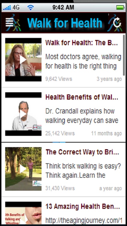 Walk for Health:Walking for Health Informational App+